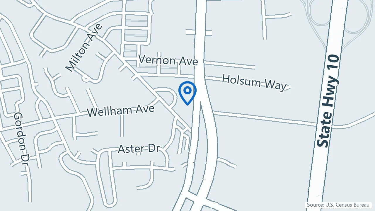 Map showing Holistic Touch Healthcare in Glen Burnie, Maryland