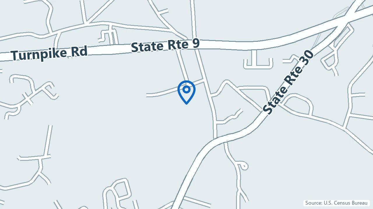 Map showing Mandala Health Services in Westborough, Massachusetts