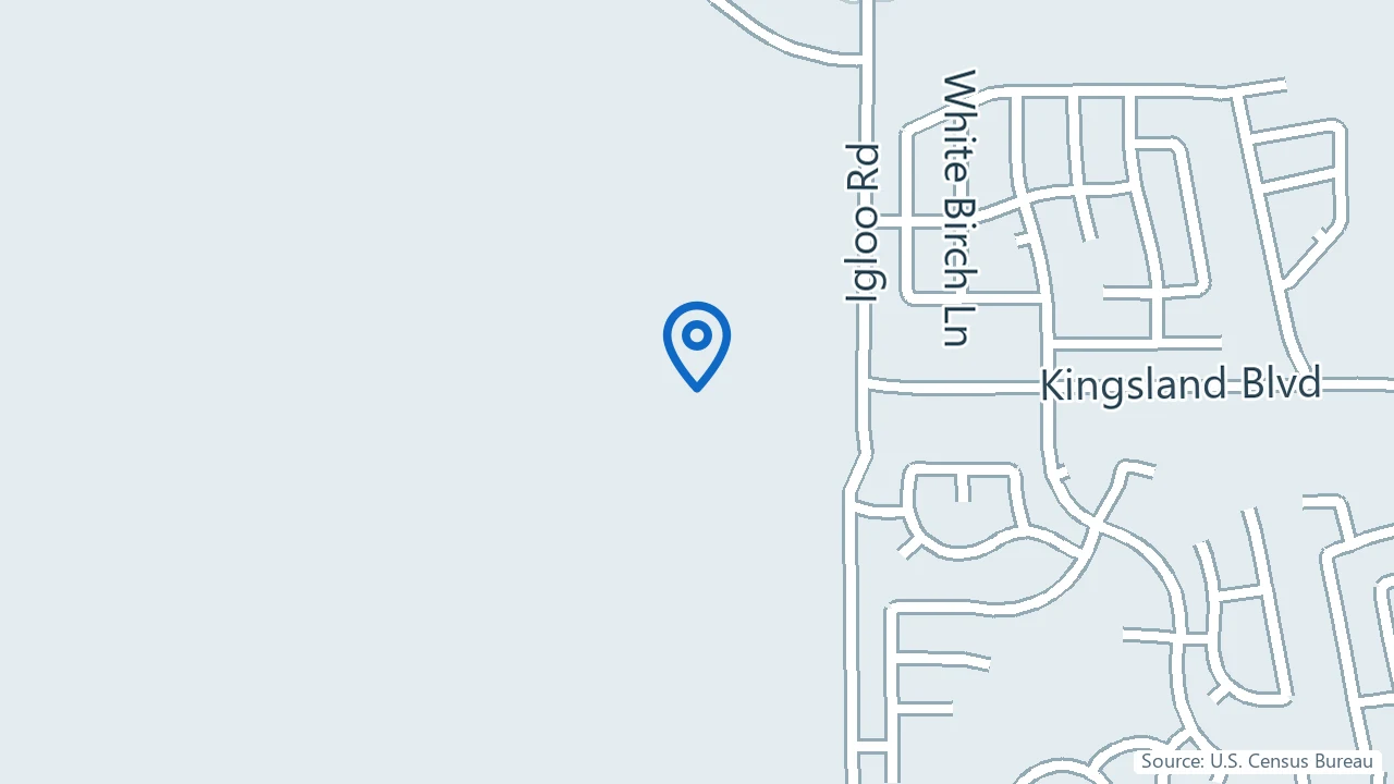 Map showing QuCiL Health in Brookshire, Texas