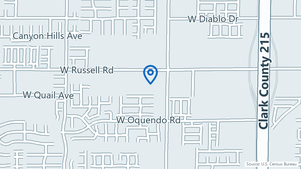 Map showing IV Solution / Ketamine Centers Of Las Vegas in Las Vegas, Nevada