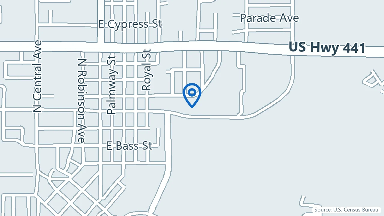 Map showing Mindful Behavioral Healthcare in Kissimmee, Florida