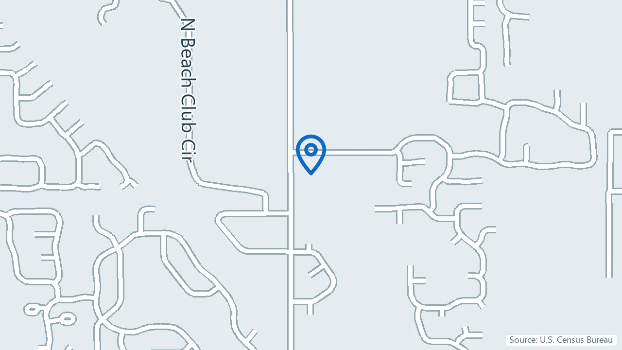 Map showing Kansas Mental Health Medicine in Wichita, Kansas
