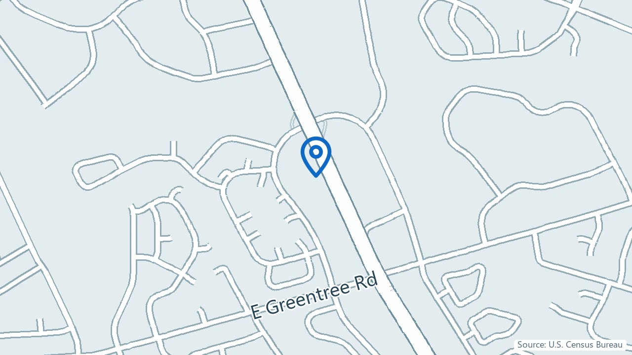 Map showing Delaware Valley Pain & Spine Institute in Marlton, New Jersey