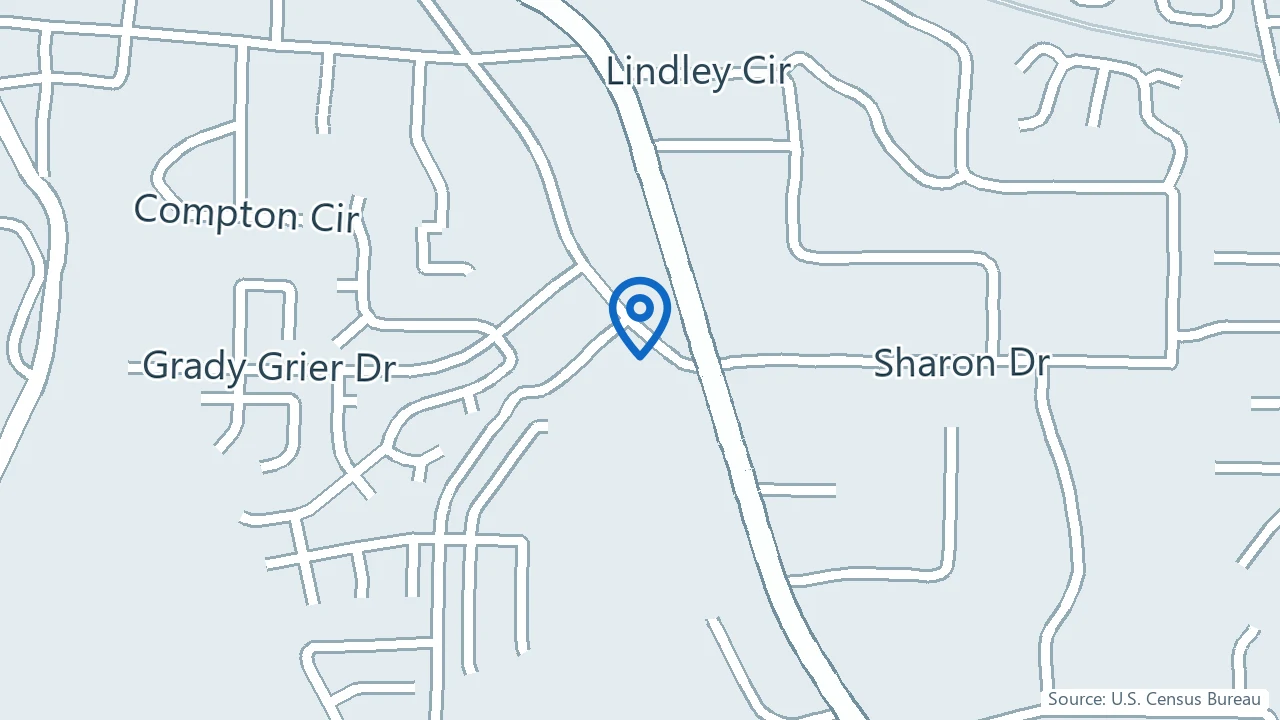 Map showing Sophroneo Behavioral Health and TMS in Powder Springs, Georgia