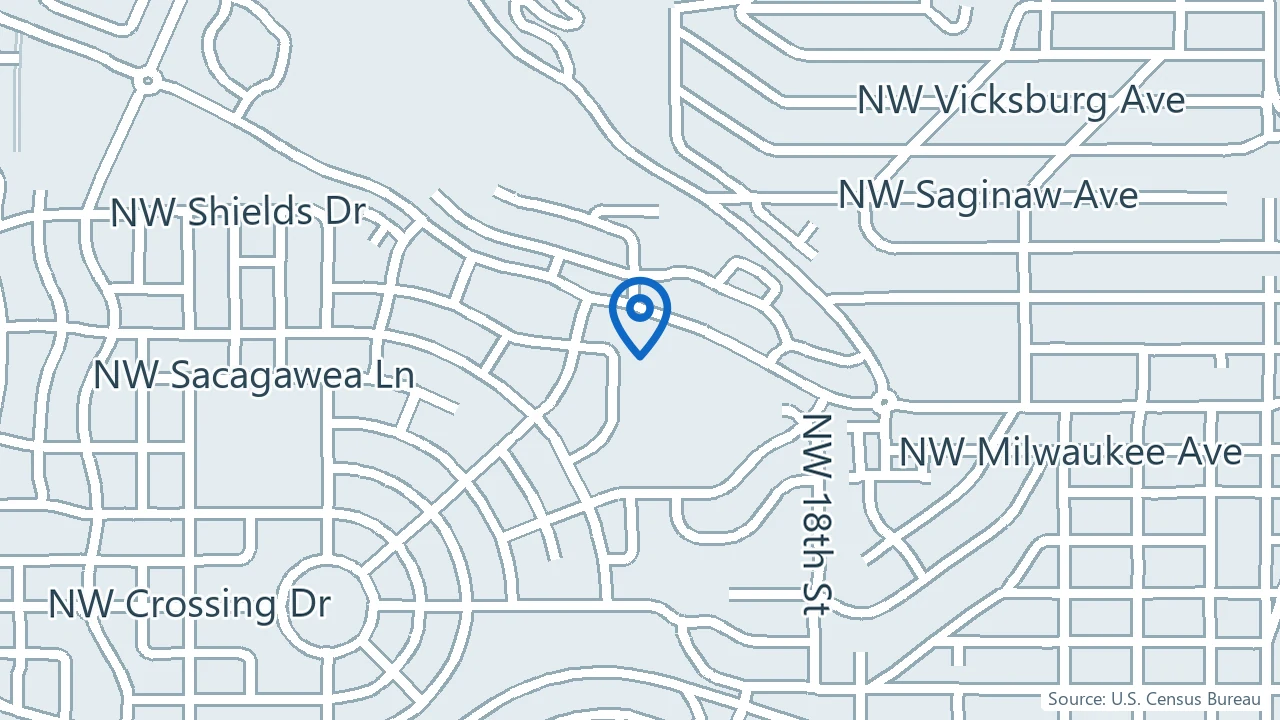 Map showing Daytryp Health in Bend, Oregon