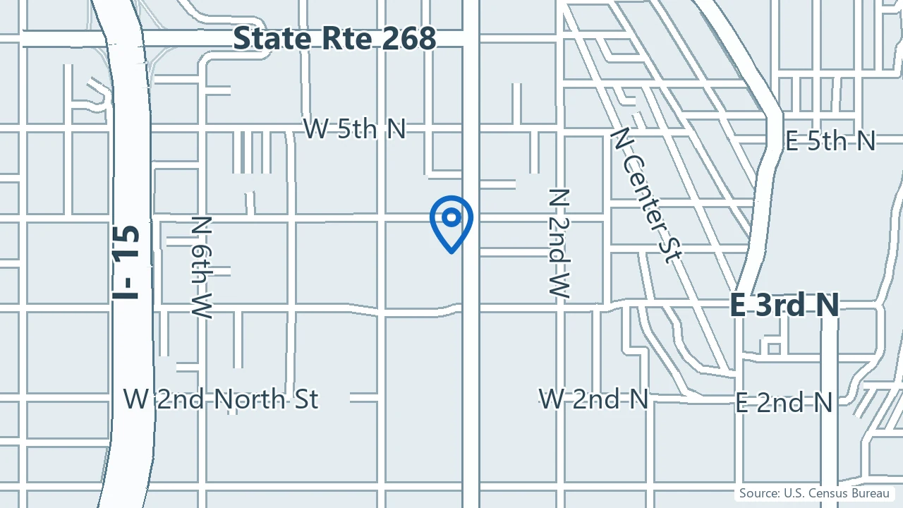 Map showing Journease in Salt Lake City, Utah