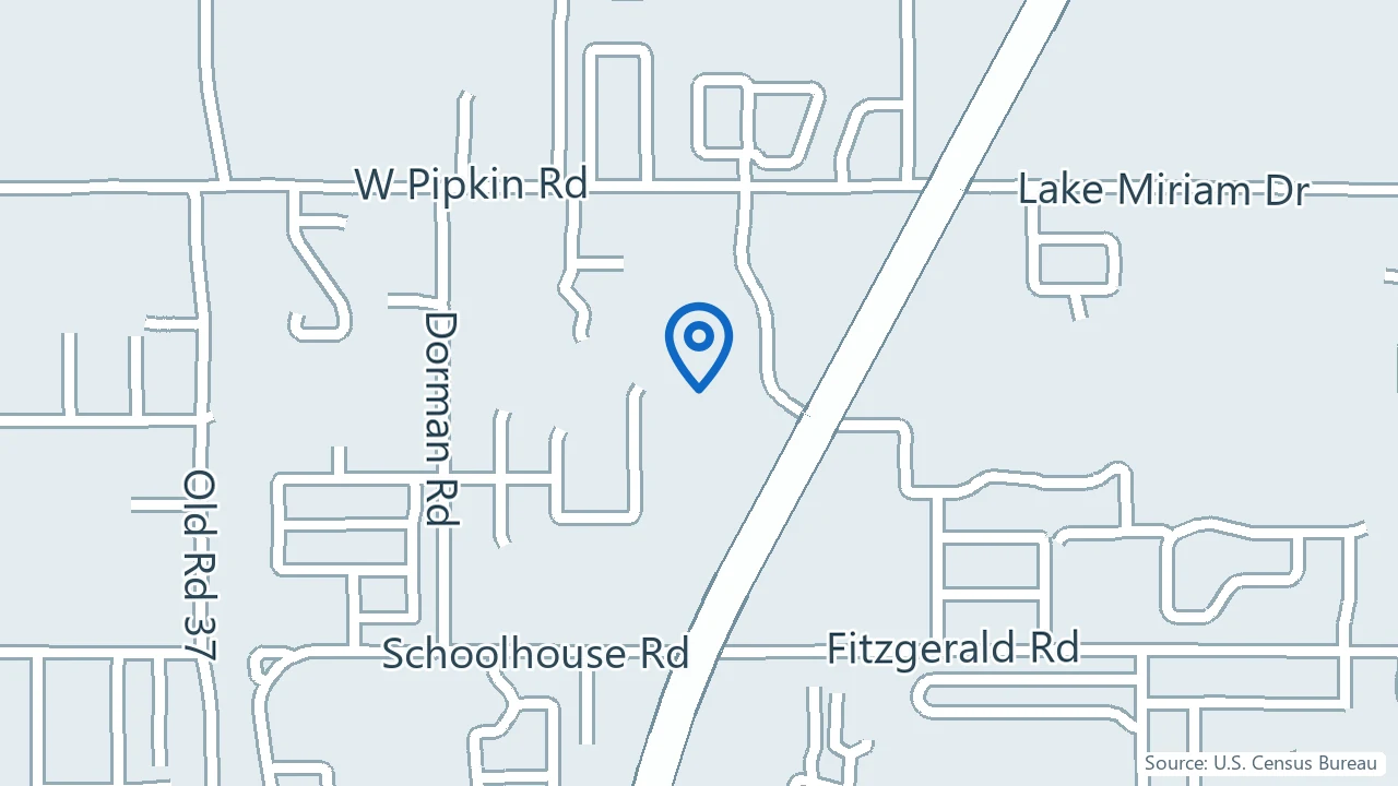 Map showing Ketamine Clinic Lakeland in Lakeland, Florida