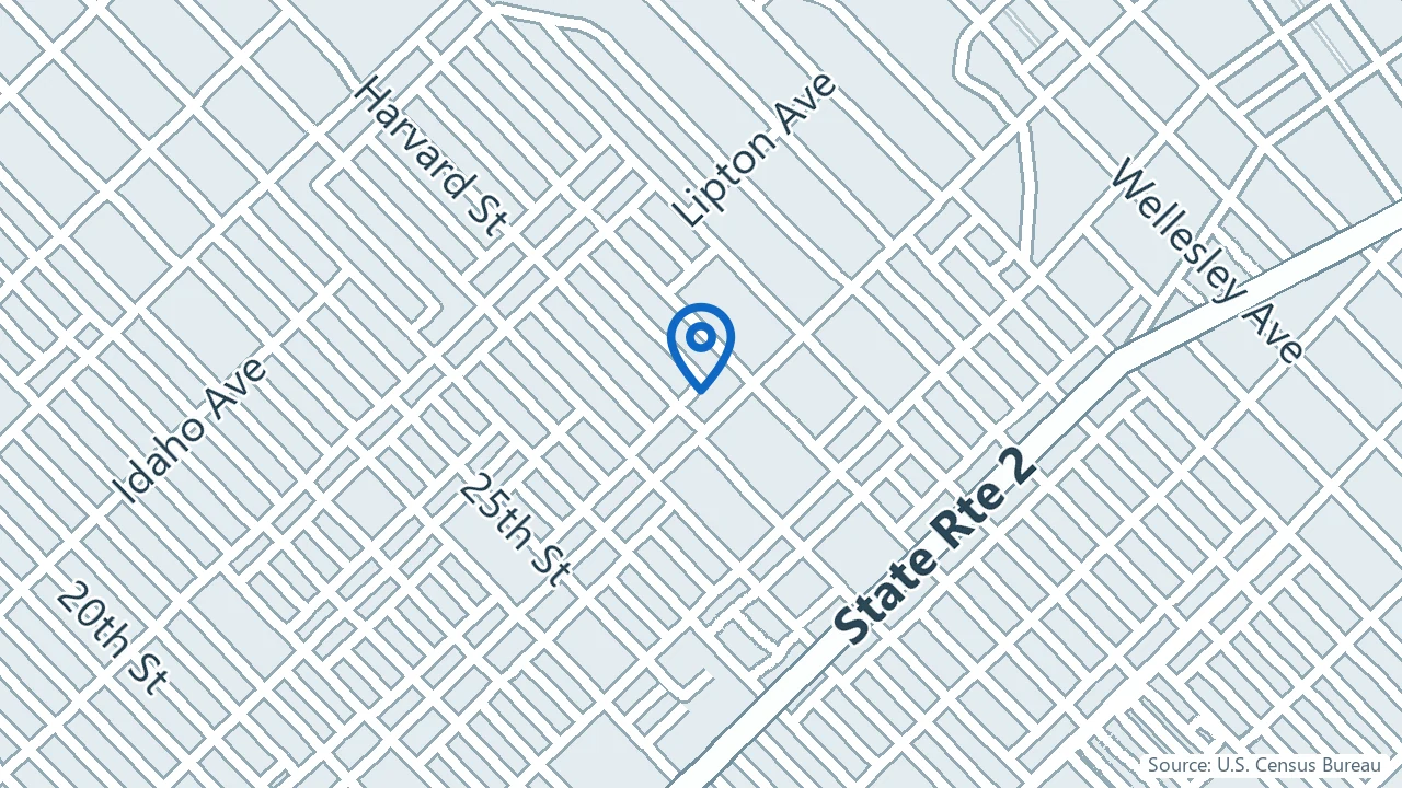 Map showing Neurological Associates - The Interventional Group in Santa Monica, California