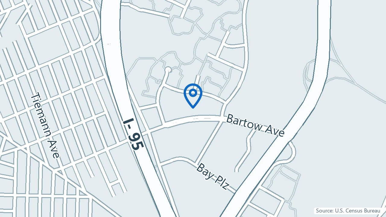 Map showing Nao Medical in Bronx, New York