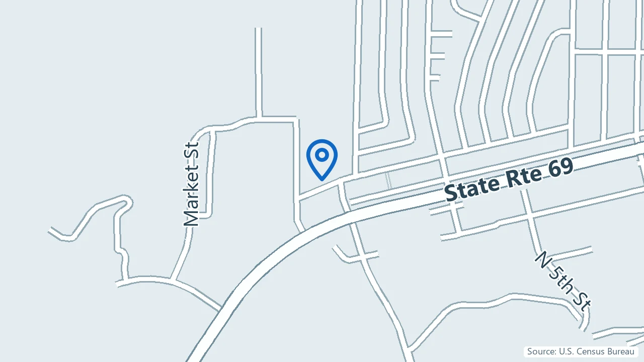 Map showing StoneRidge Centers in Prescott Valley, Arizona