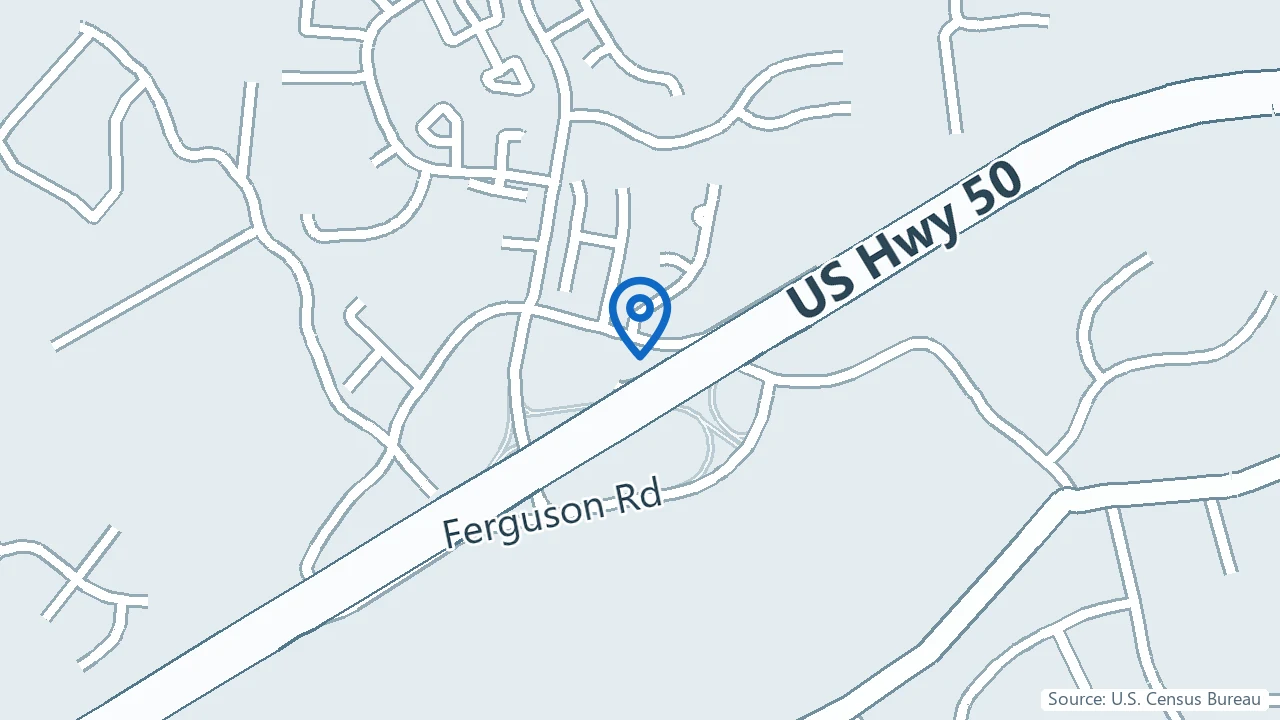 Map showing Mid-Atlantic Health Institute in Annapolis, Maryland