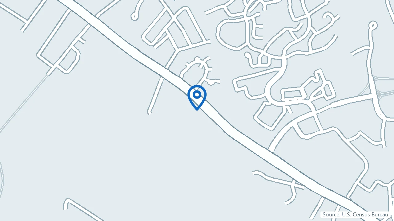 Map showing Oasis Therapeutics in Nashua, New Hampshire