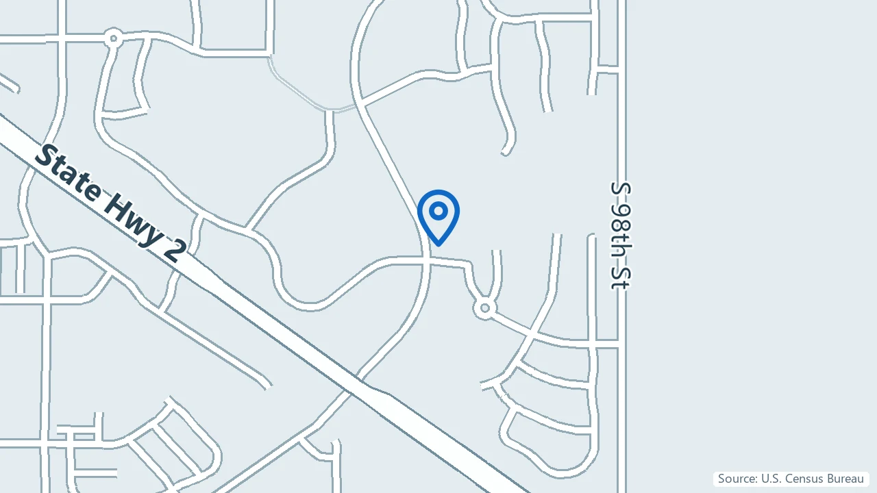 Map showing Pine Lake Behavioral Health & Medical in Lincoln, Nebraska