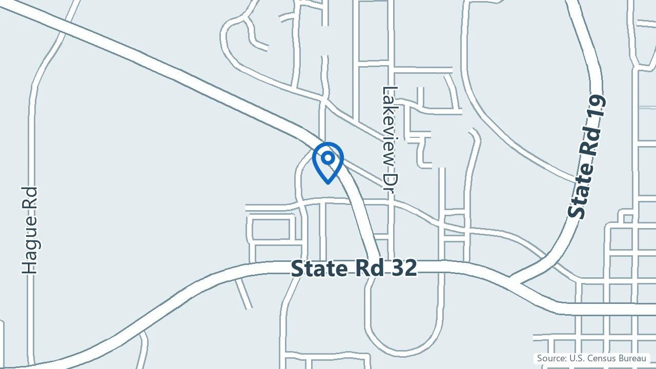 Map showing Perfect Balance Infusion Spa in Noblesville, Indiana