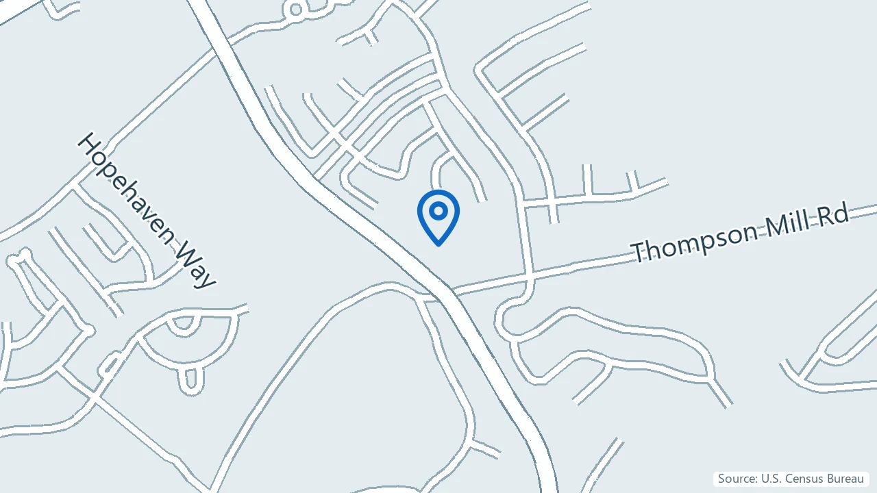 Map showing RebornLyfe Luxury MedSpa in Braselton, Georgia