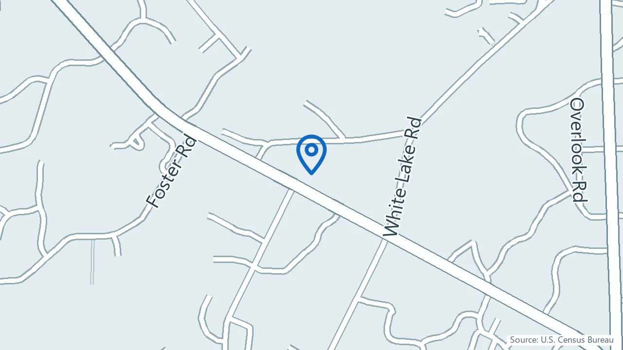 Map showing Forum Health in Clarkston, Michigan