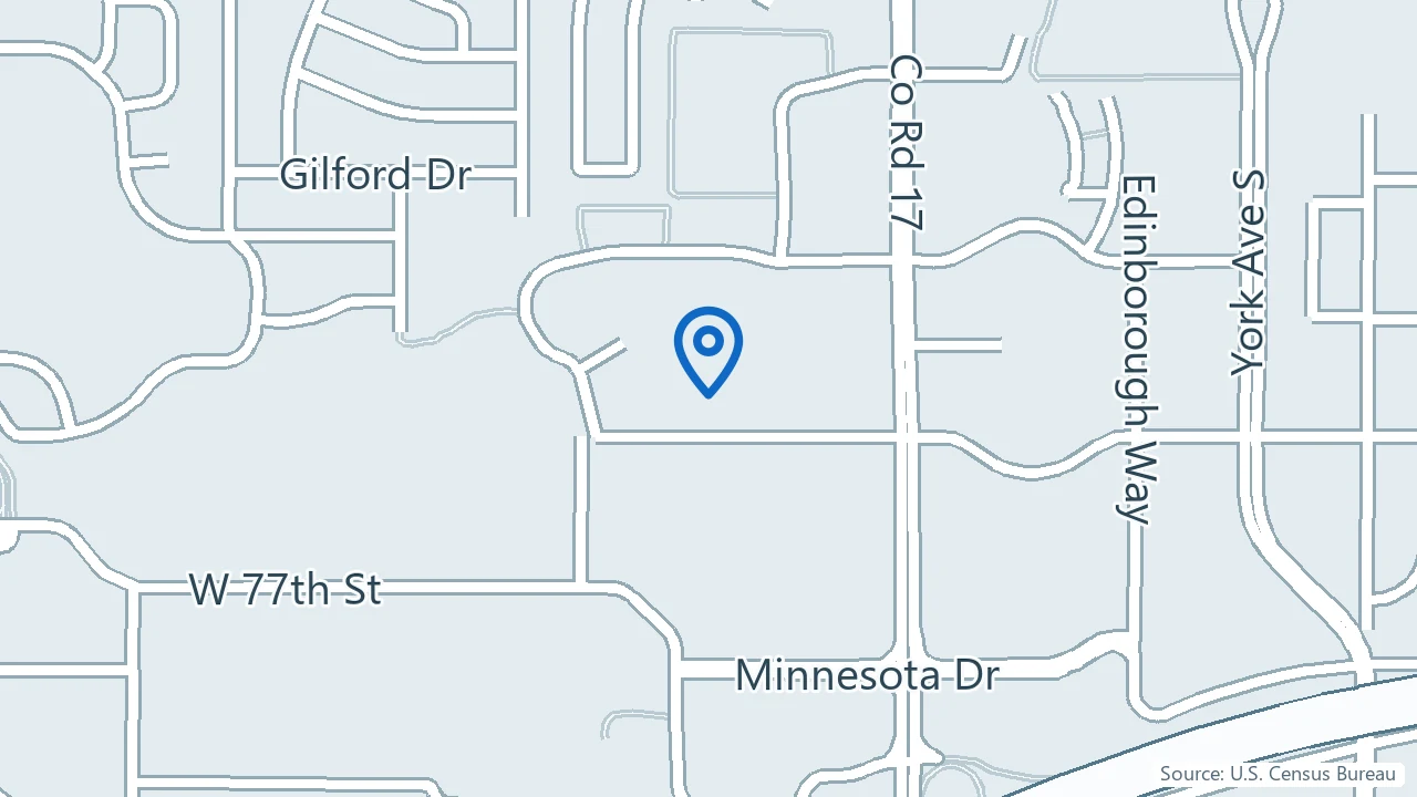 Map showing Psy-Fi TMS in Edina, Minnesota