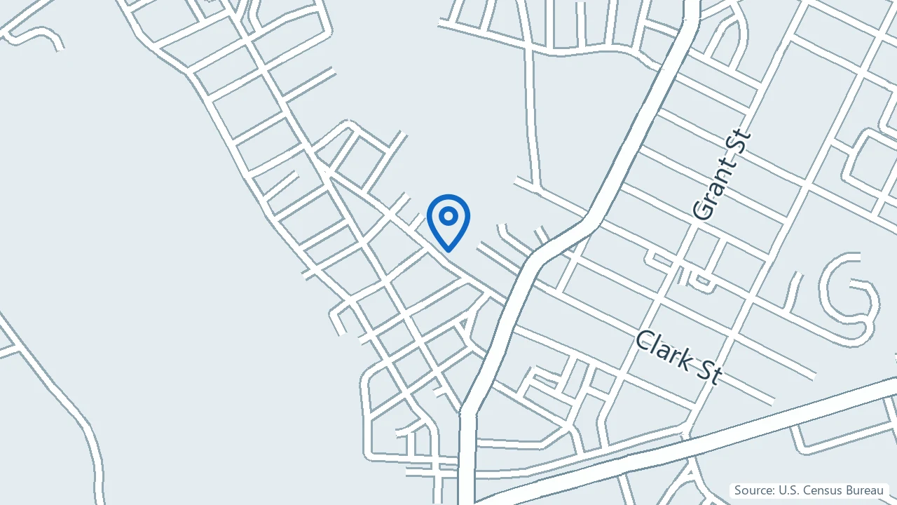 Map showing SNBCare in Framingham, Massachusetts
