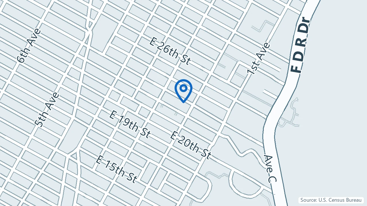 Map showing Hudson Specialty Care Spravato in New York, New York