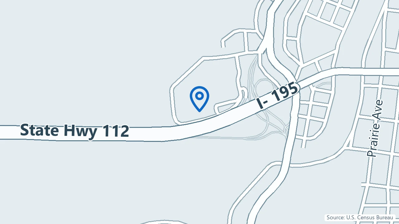 Map showing Mount Sinai Outpatient Behavioral Health Services Center in Miami Beach, Florida