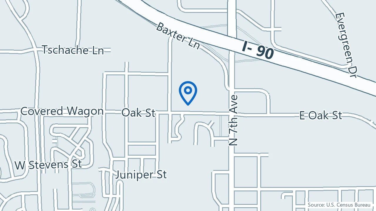 Map showing Sub Rosa Therapy in Bozeman, Montana