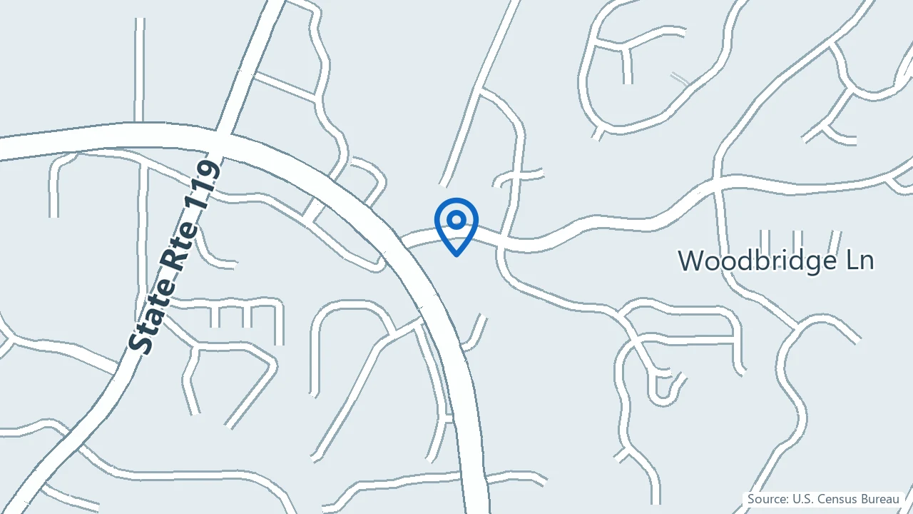 Map showing Southern Pain Specialists, P.C. in Birmingham, Alabama