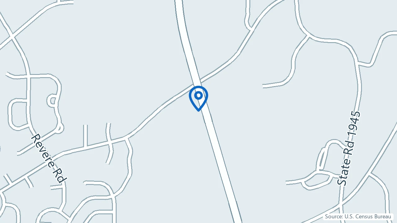 Map showing GPW Psychiatry in Durham, North Carolina