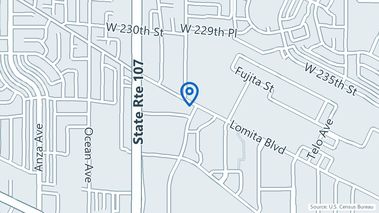 Map showing Neuro Wellness Spa in Torrance, California