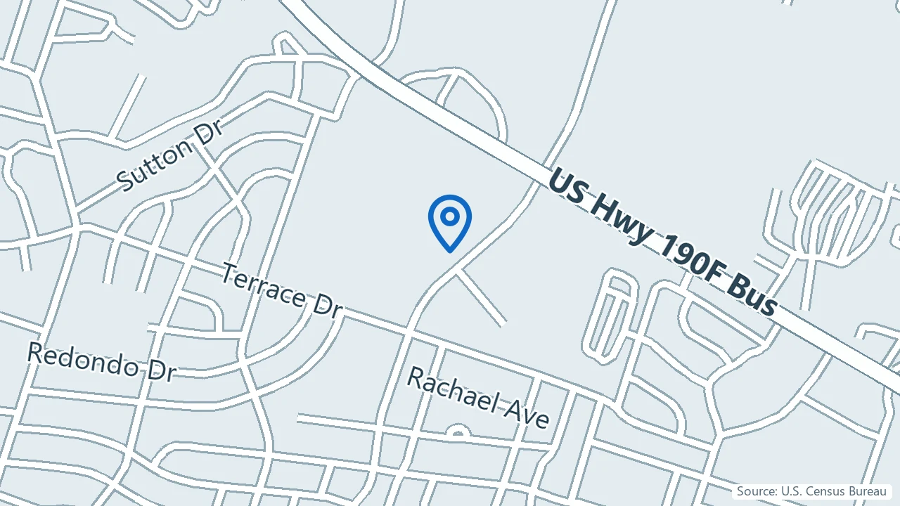 Map showing Freedom Behavioral Health Solutions in Killeen, Texas