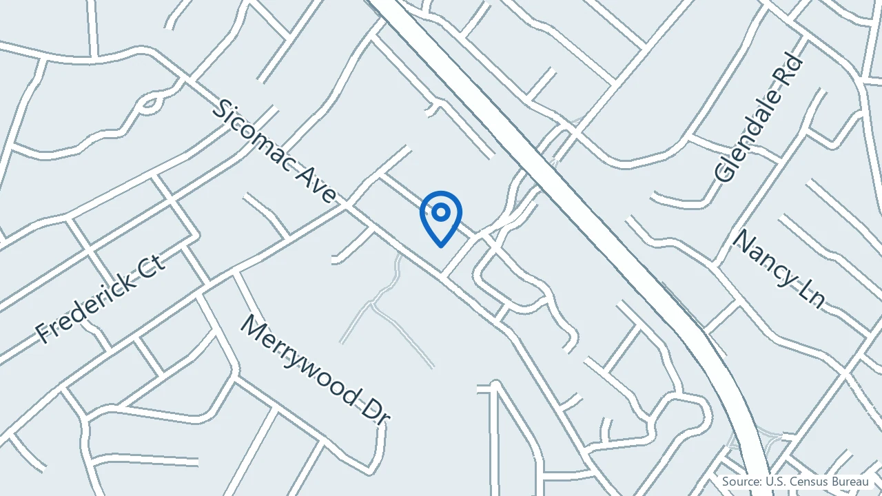 Map showing KetaRevive in Wyckoff, New Jersey