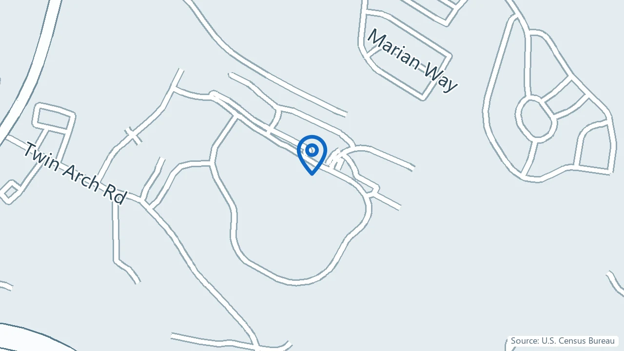 Map showing Gemini Health in Mount Airy, Maryland