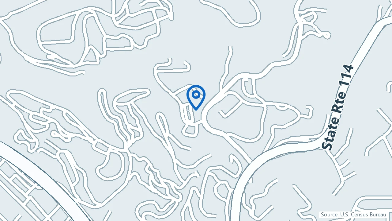 Map showing HealthPath Medical and Psychiatric Care in Charleston, West Virginia