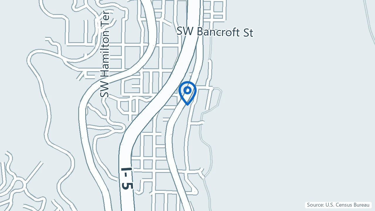 Map showing Headlight in Portland, Oregon