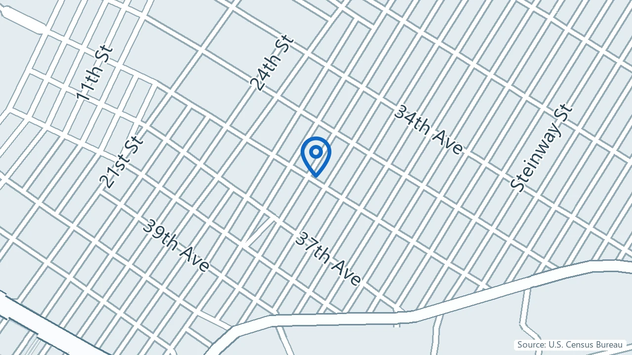 Map showing Nao Medical in Astoria, New York