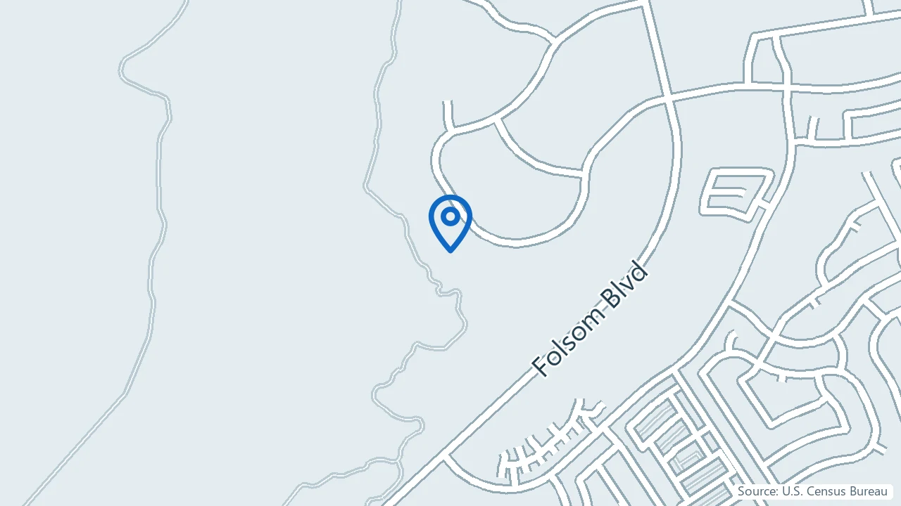 Map showing KAP Wellness in Folsom, California