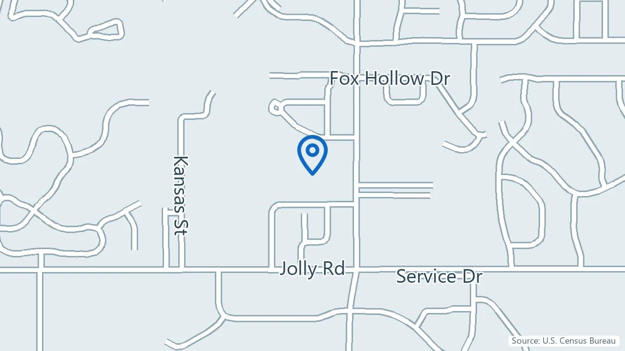 Map showing H3 - Hope, Healing, and Health in Okemos, Michigan