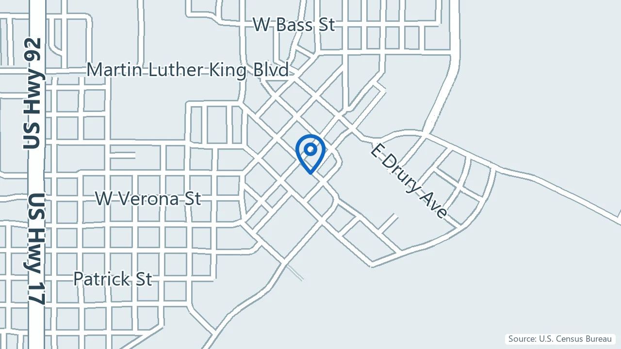 Map showing Revitalizing Therapies in Kissimmee, Florida