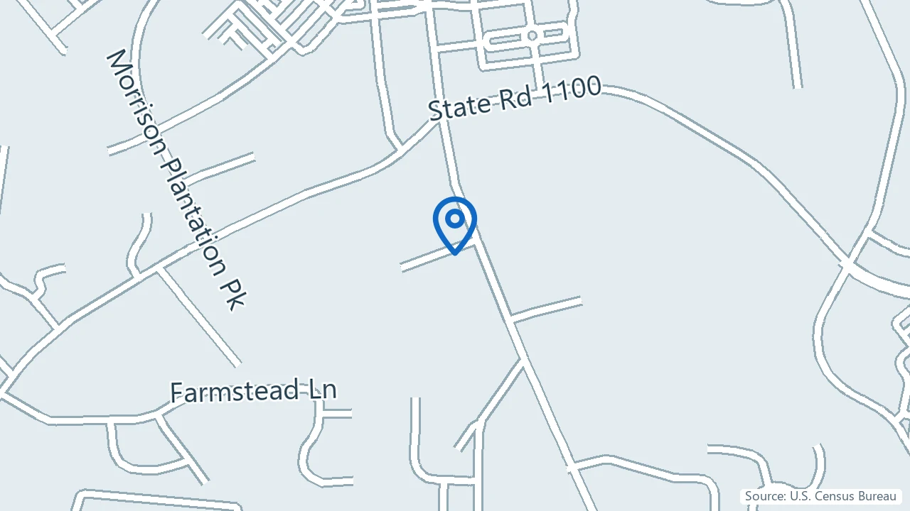 Map showing Mind Fit Behavioral Health in Mooresville, North Carolina