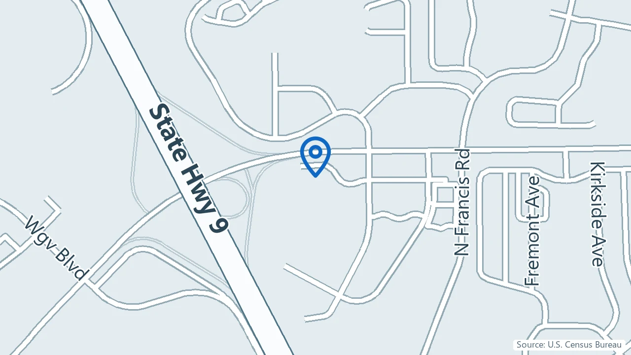 Map showing Altitude Health in St. Augustine, Florida