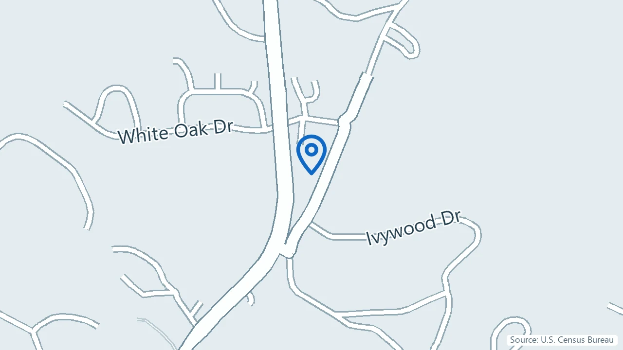 Map showing Help Specialist in Athens, Georgia