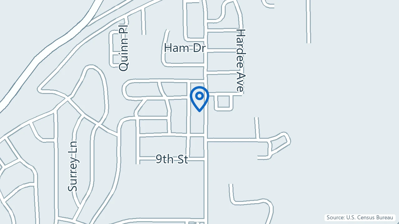 Map showing Paula Sinisterra Counseling in Chamblee, Georgia