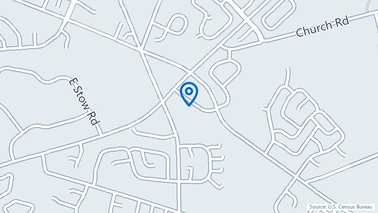 Map showing Alternativ Total Wellness in Marlton, New Jersey