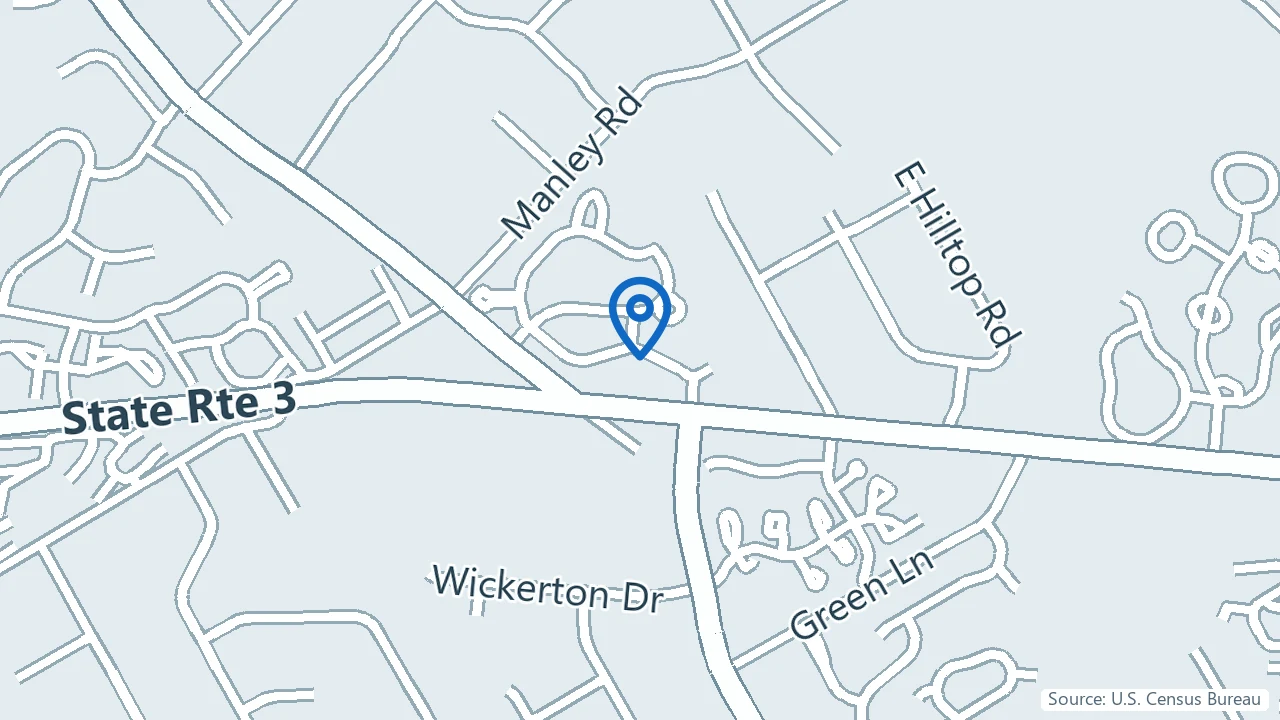 Map showing Integrative Pain Clinic in West Chester, Pennsylvania