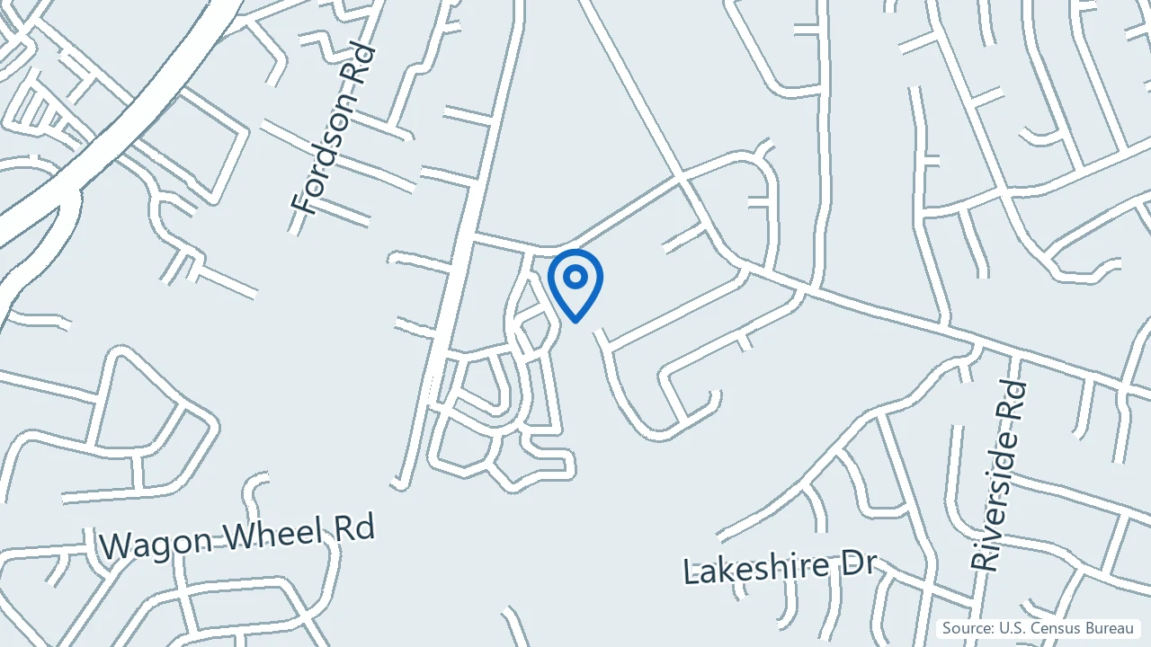 Map showing NOVA Health Recovery Ketamine Infusion Center in Alexandria, Virginia