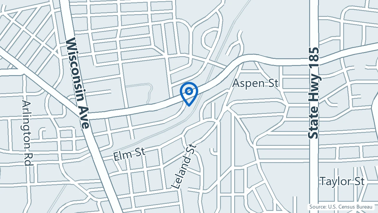 Map showing Calliope Health Ketamine in Bethesda, Maryland