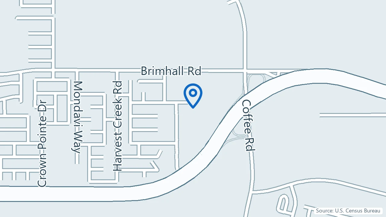 Map showing Psychiatric Wellness Center in Bakersfield, California