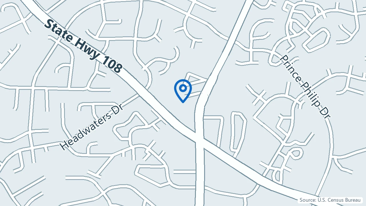 Map showing Innovative Psychiatry in Olney, Maryland