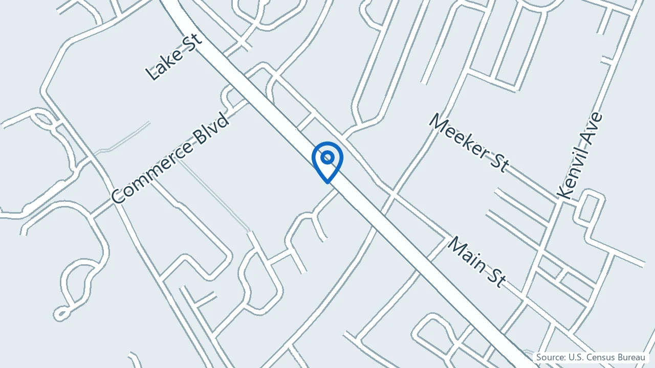 Map showing Viju Vijaysadan MD PC in Succasunna, New Jersey