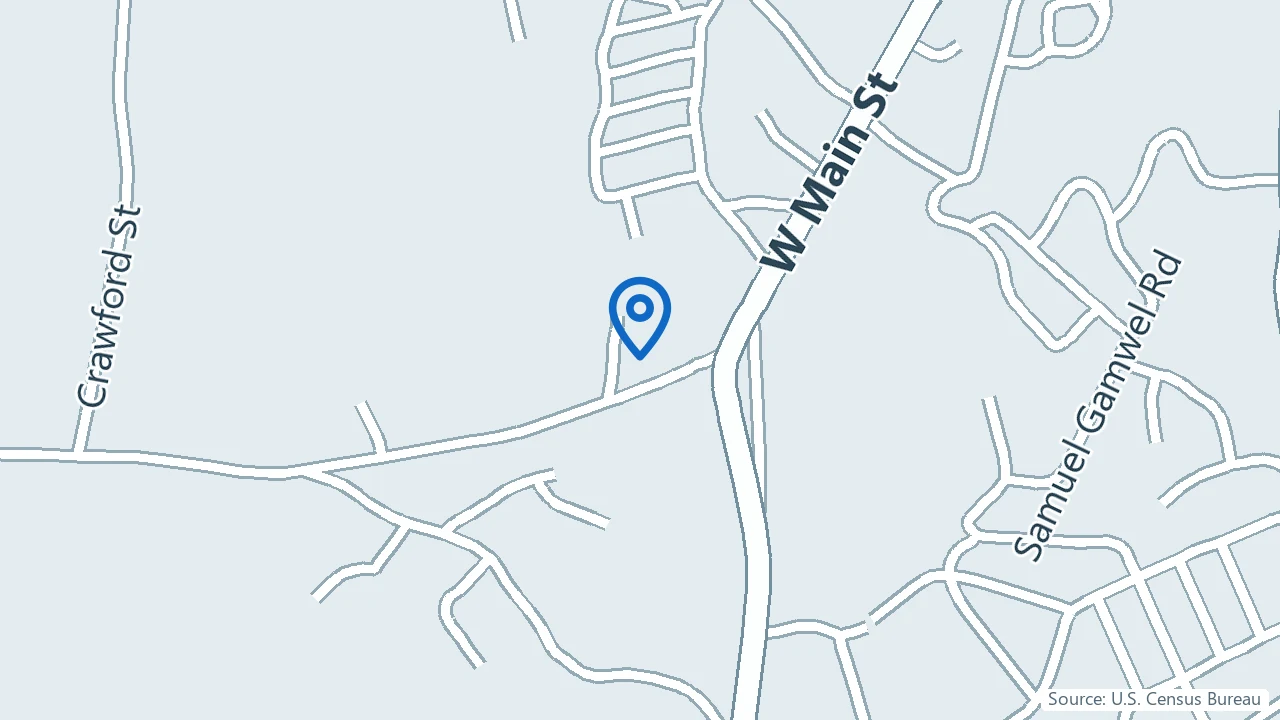 Map showing Mind Healing & Wellness Center in Northborough, Massachusetts