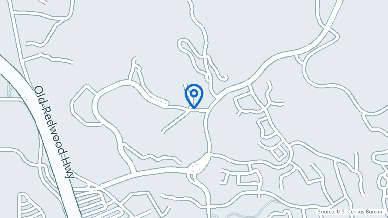 Map showing Satori Behavioral Health in Santa Rosa, California